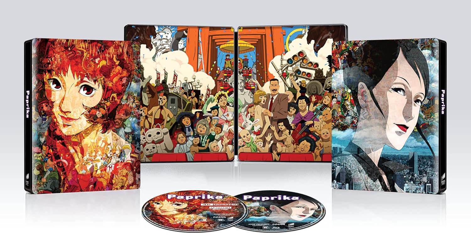 Paprika 4k Blu-ray Limited Edition SteelBook open