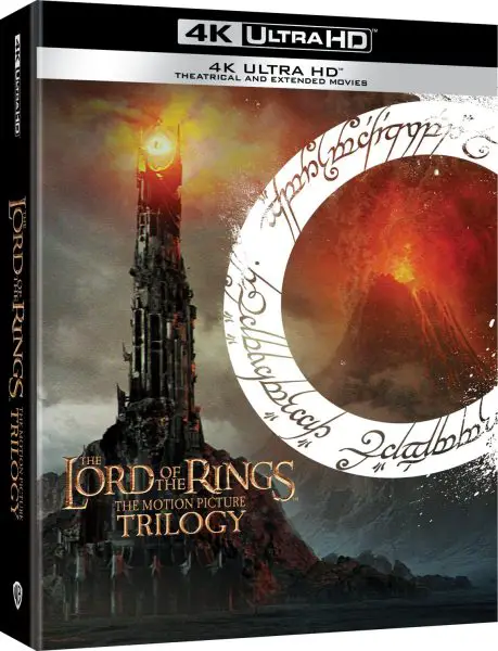 The Lord of the Rings: The Motion Picture Trilogy 4k Blu-ray