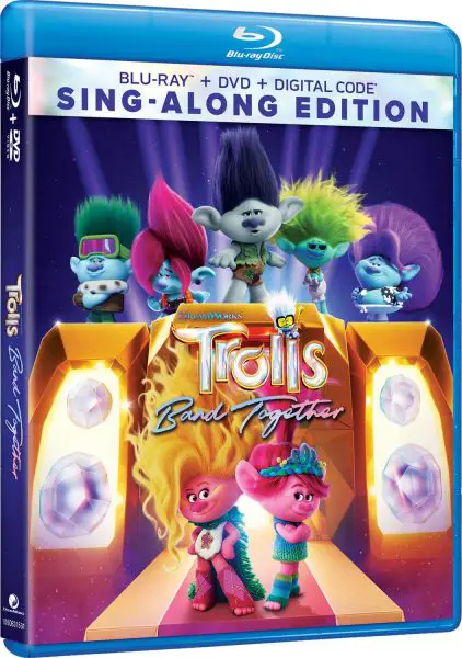 Trolls Band Together Sing Along Blu-ray angle