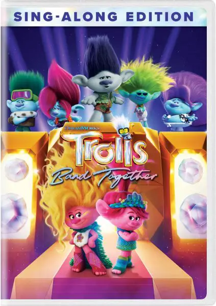 Trolls Band Together Sing Along DVD