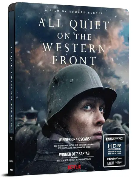 All Quiet on the Western Front 4k SteelBook edition