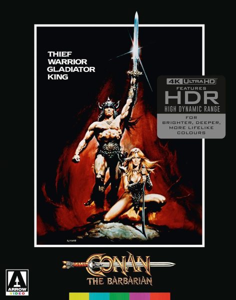 Conan the Barbarian 4k Blu-ray Limited Edition