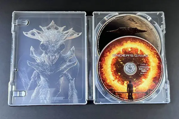 Ender's Game (2013) 4k Blu-ray SteelBook Unboxing