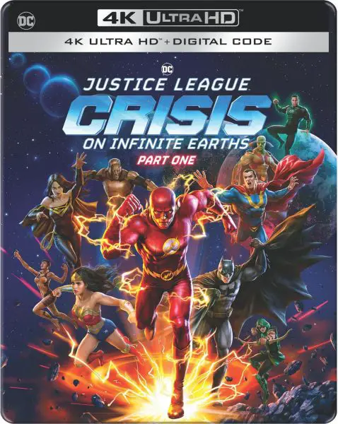 Justice League: Crisis on Infinite Earths Part One 4k Blu-ray SteelBook