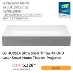 LG HU85LA Projector Ad 1000px