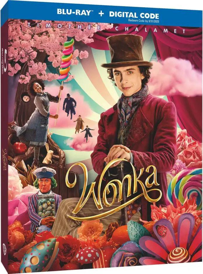 Wonka Bluray, 4k Bluray, Digital & DVD Release Dates, Editions