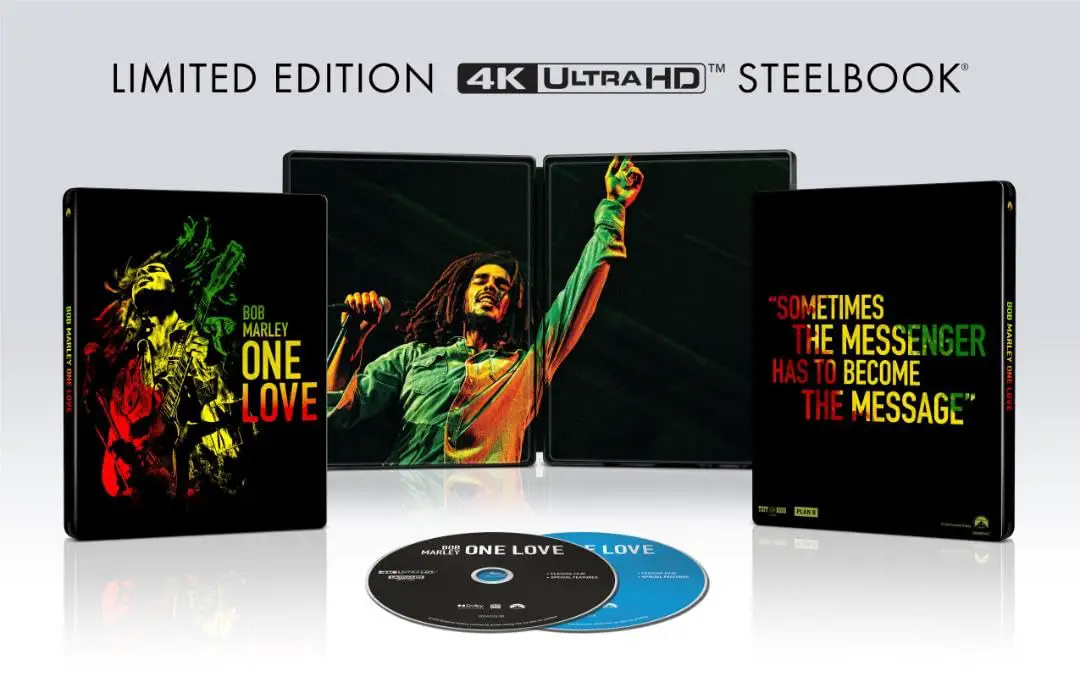 Bob Marley- One Love Steelbook open