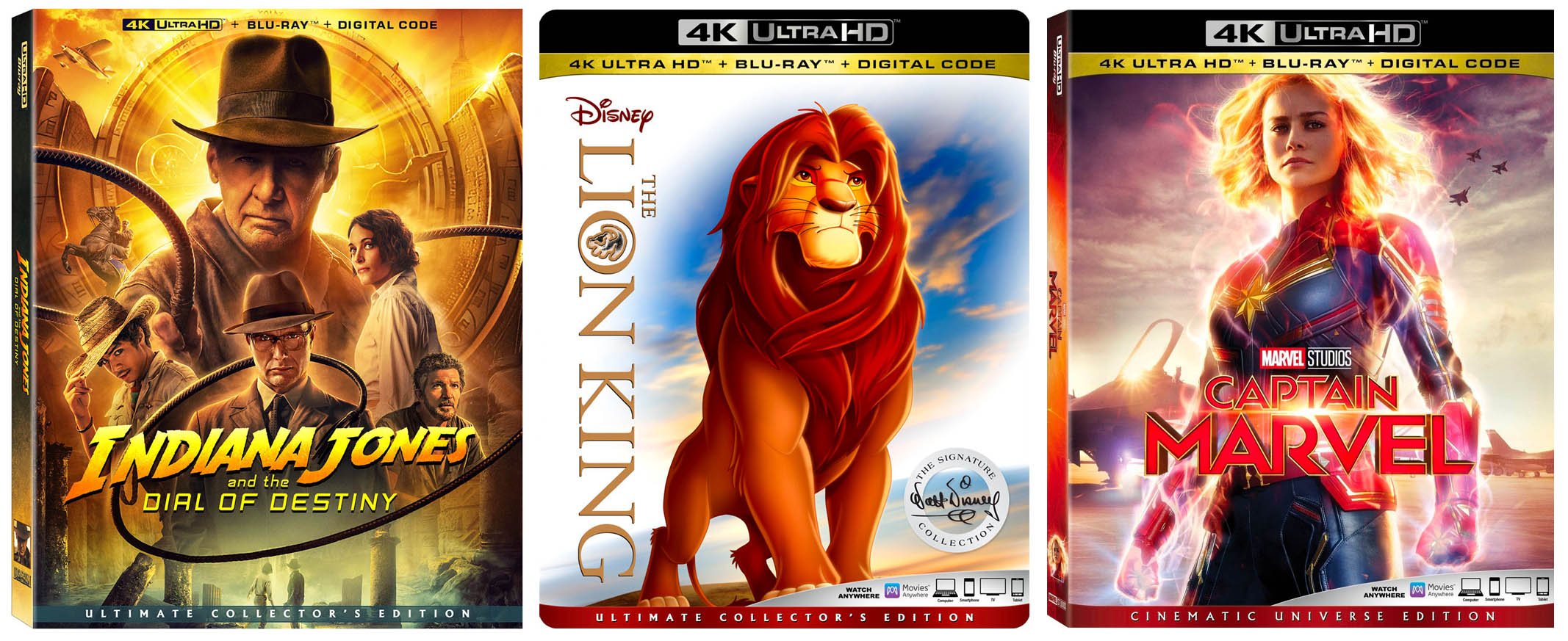 Disney 4k Blu-rays