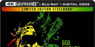 Bob Marley: One Love 4k Blu-ray SteelBook