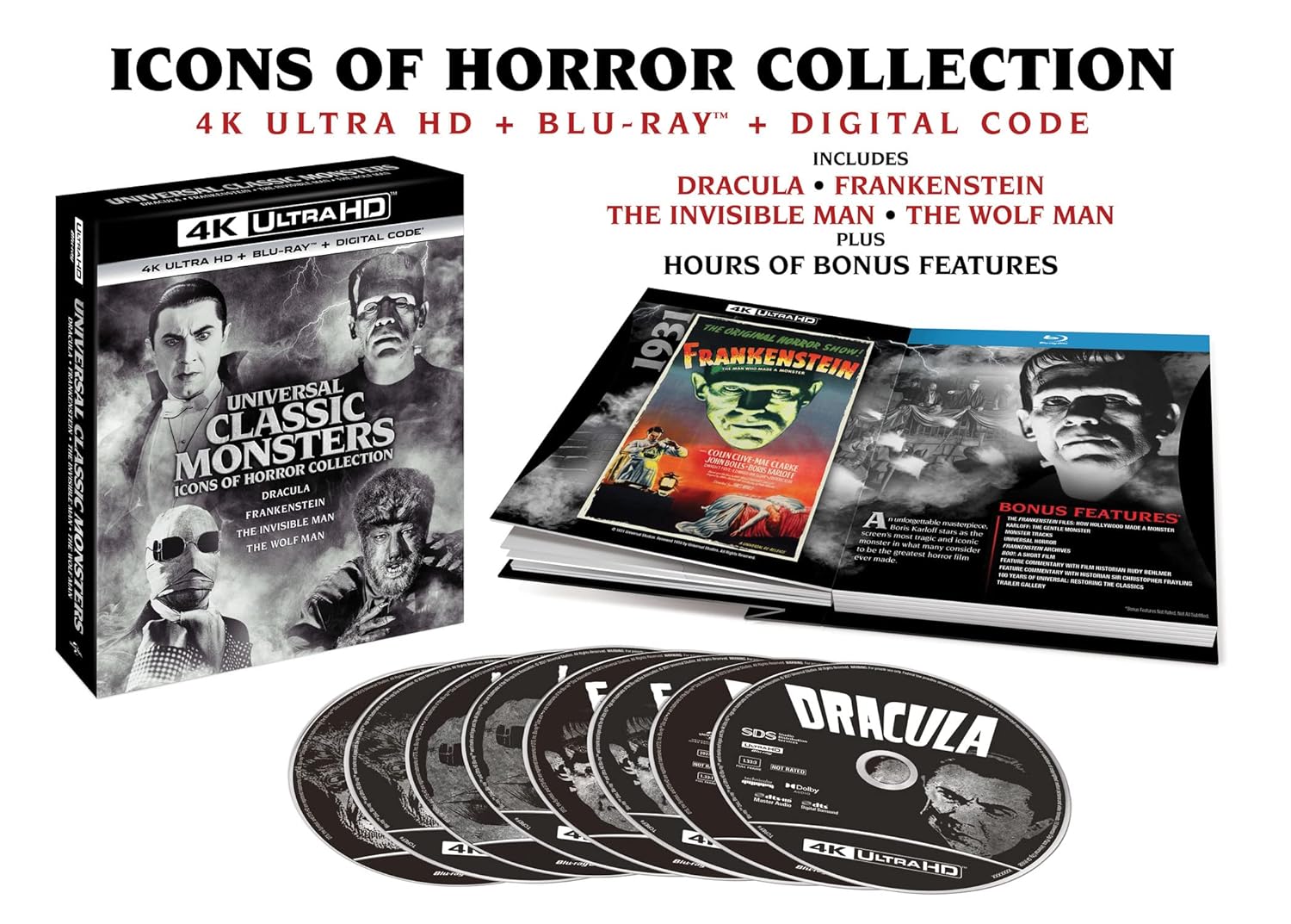 Universal Classic Monsters: Icons of Horror Collection 