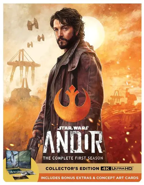 Andor: The Complete First Season 4k Blu-ray/Blu-ray SteelBook