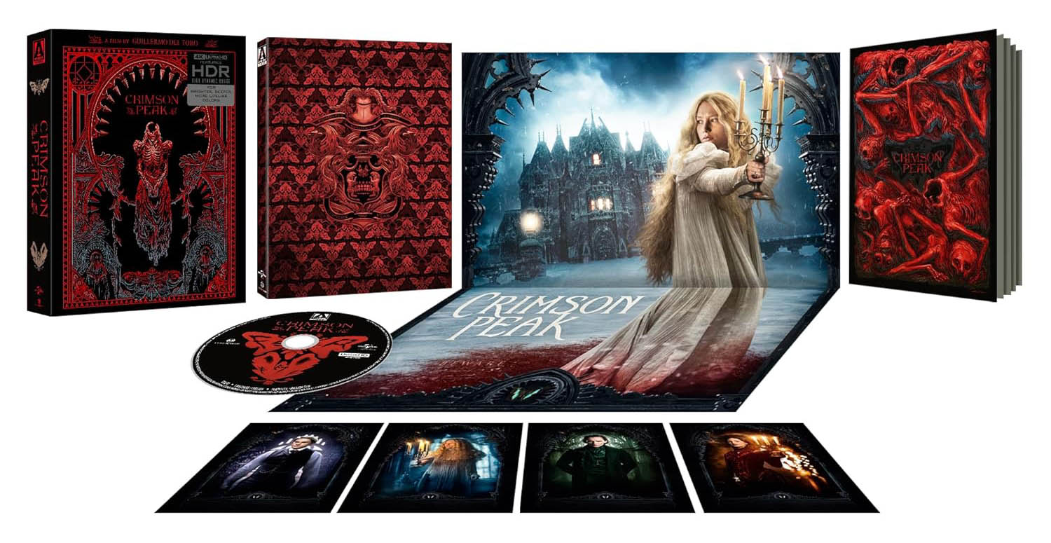 Crimson Peak (2015) 4k Blu-ray Limited Edition
