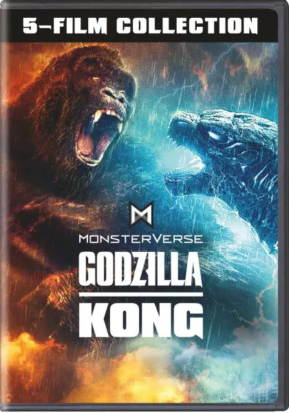 Godzilla Kong Monsterverse 5-Film Collection DVD