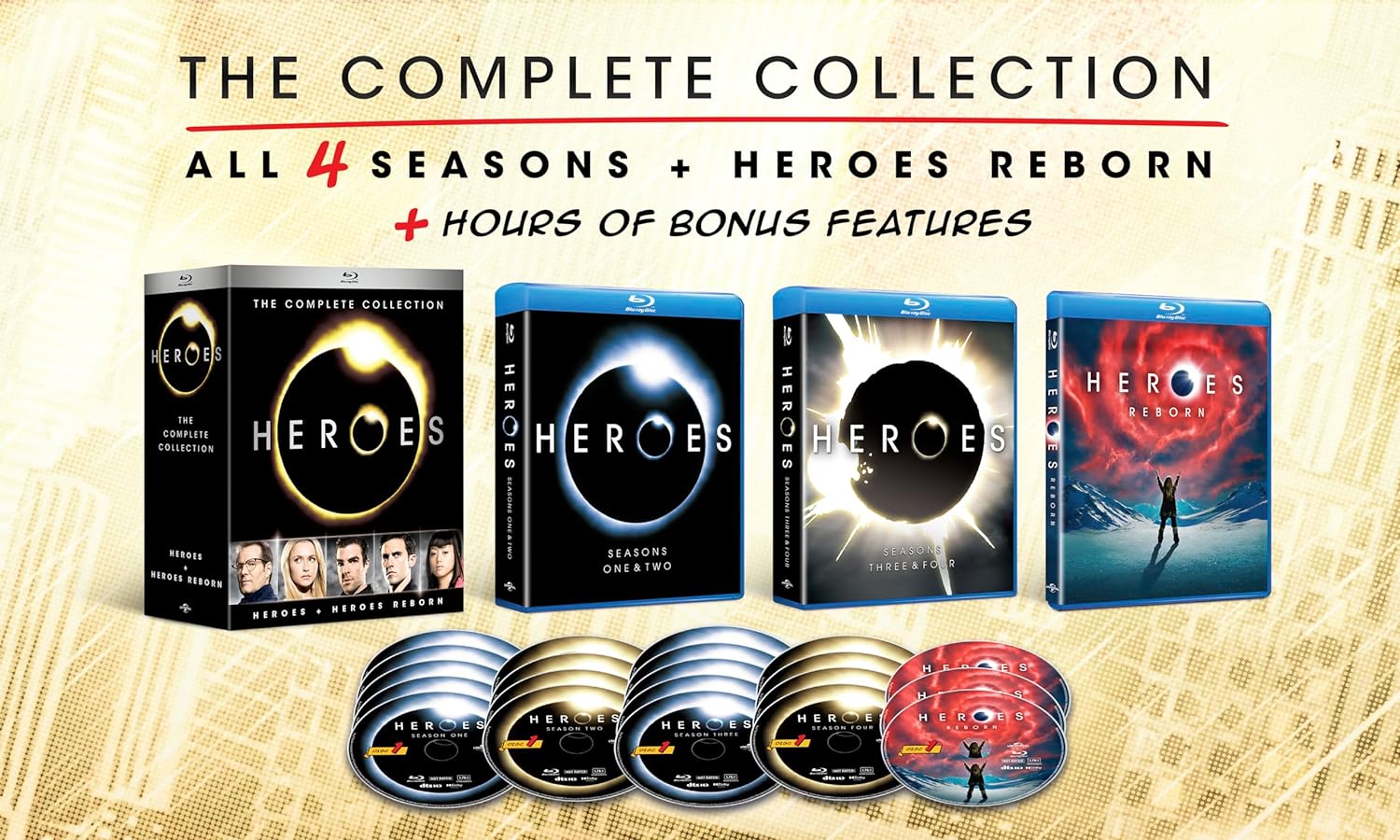 Heroes: The Complete Collection Blu-ray