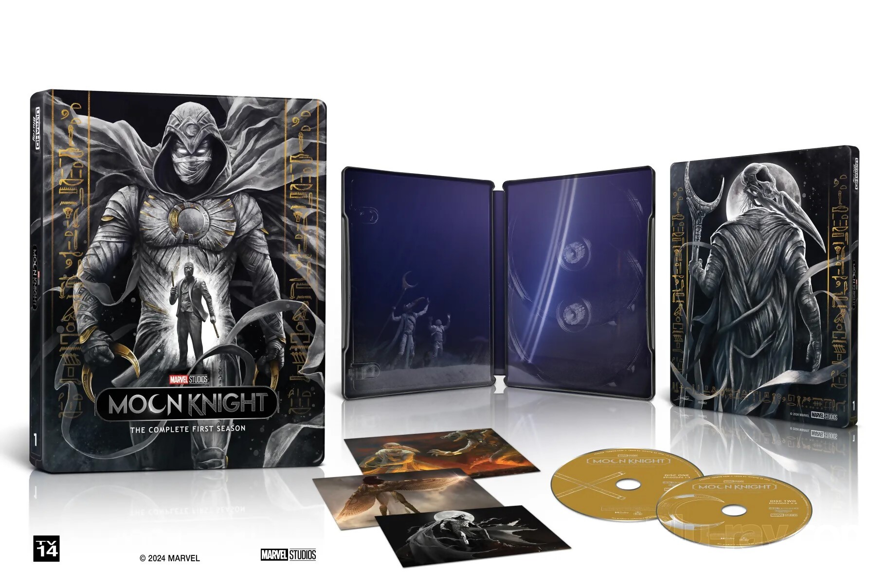 Moon Knight: The Complete First Season 4k Blu-ray/Blu-ray SteelBook