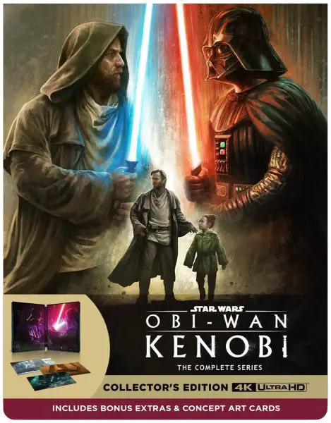 Obi-Wan Kenobi: The Complete Series 4k Blu-ray/Blu-ray SteelBook Collector's Edition