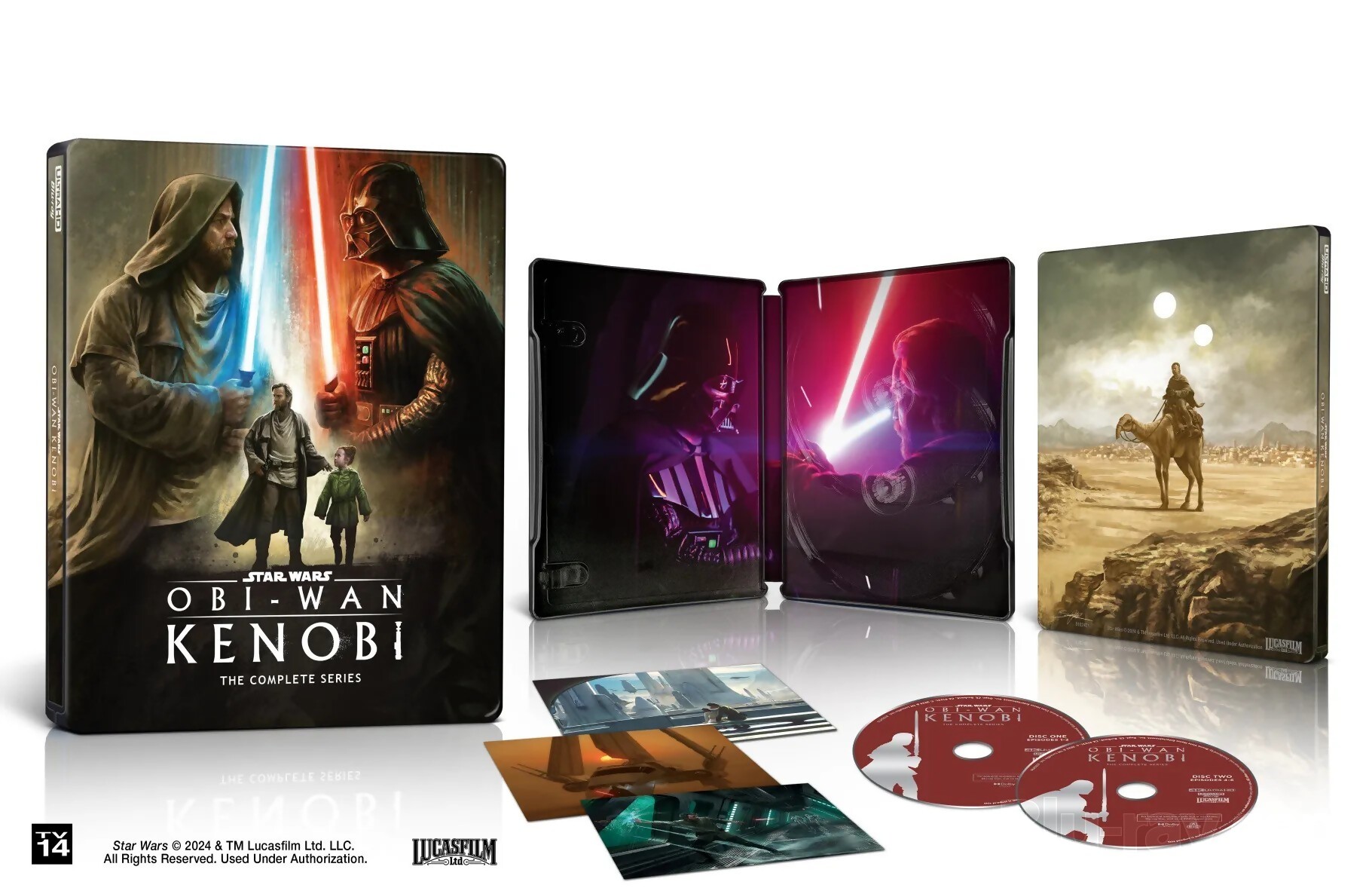 Obi-Wan Kenobi: The Complete Series Releasing In 4k Blu-ray/Blu-ray SteelBook Edition 