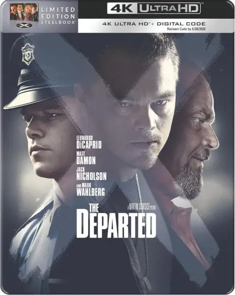 The Departed (2006) 4k Blu-ray/Digital SteelBook
