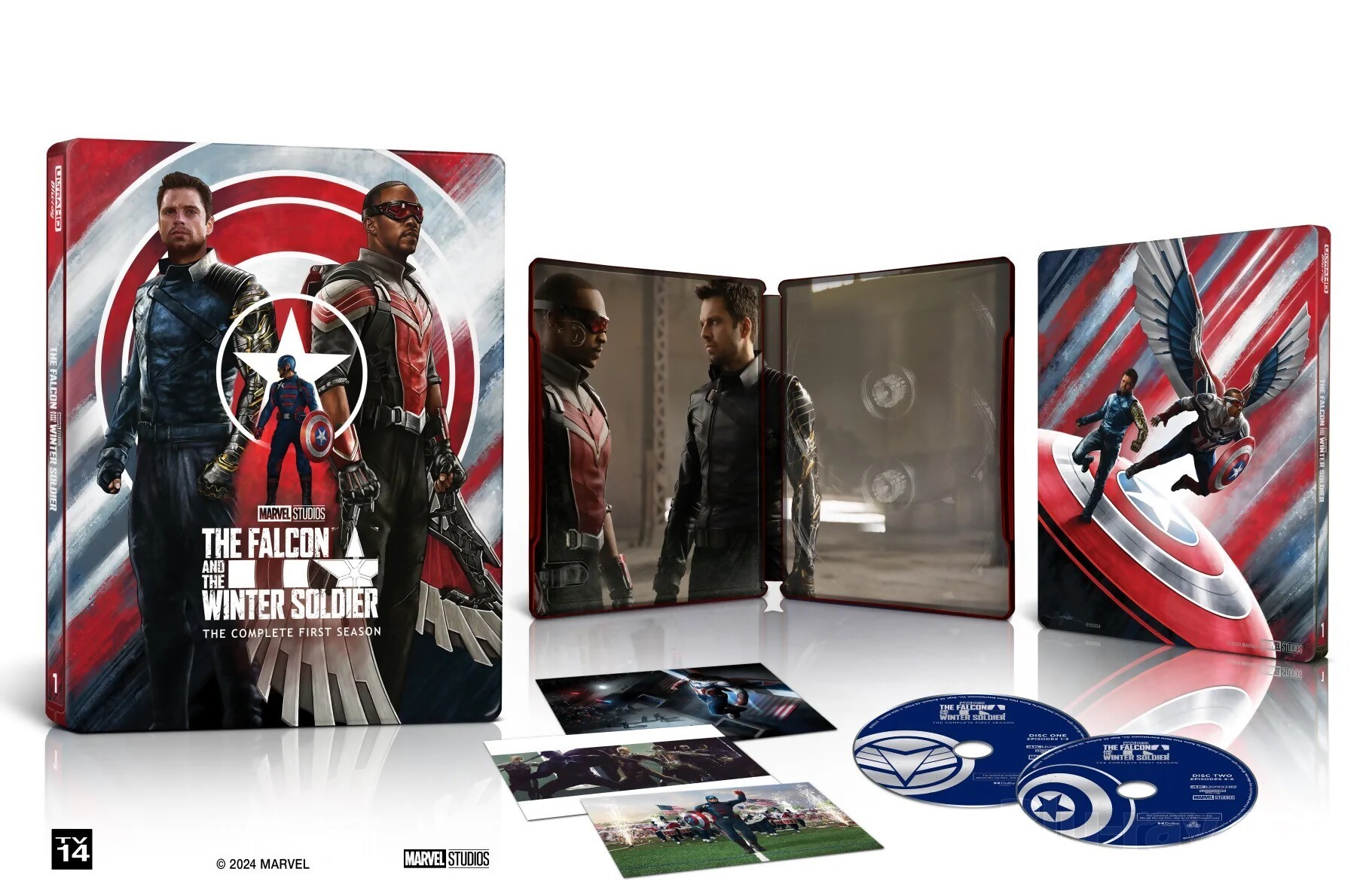 The Falcon and the Winter Soldier: The Complete First Season 4k Blu-ray SteelBook