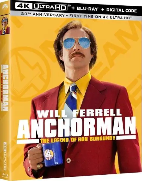 Anchorman: The Legend of Ron Burgundy (2004) 4k Blu-ray