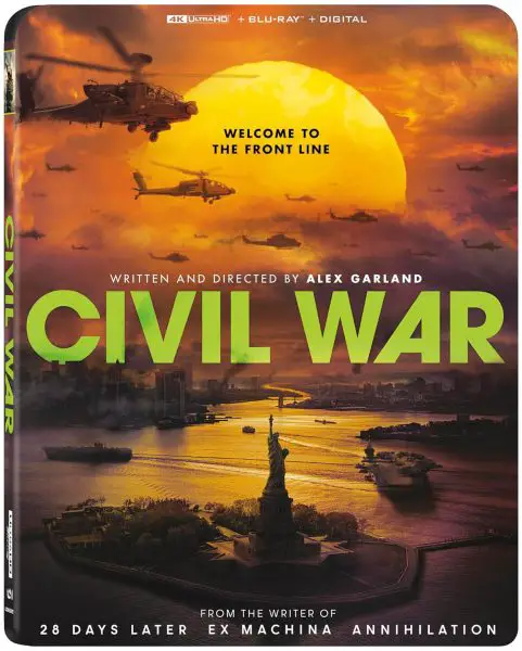 Civil War 4k UHD Blu-ray
