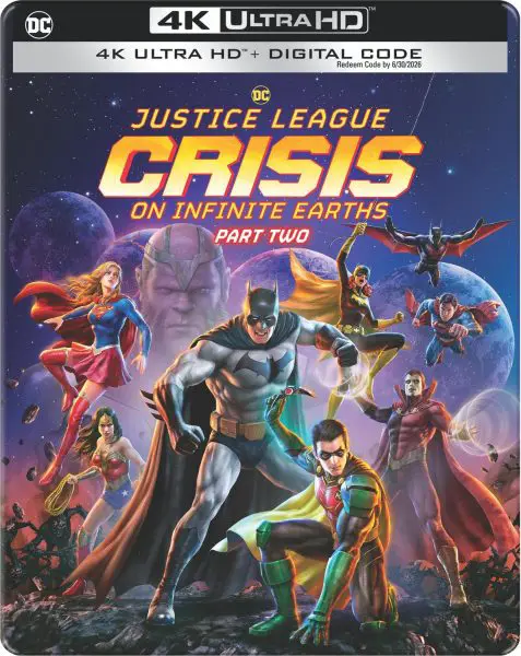 Justice League- Crisis on Infinite Earths- Part Two 4k UHD SteelBook