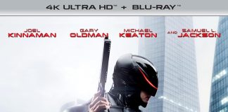 RoboCop 2014 4k UHD Blu-ray slipcover