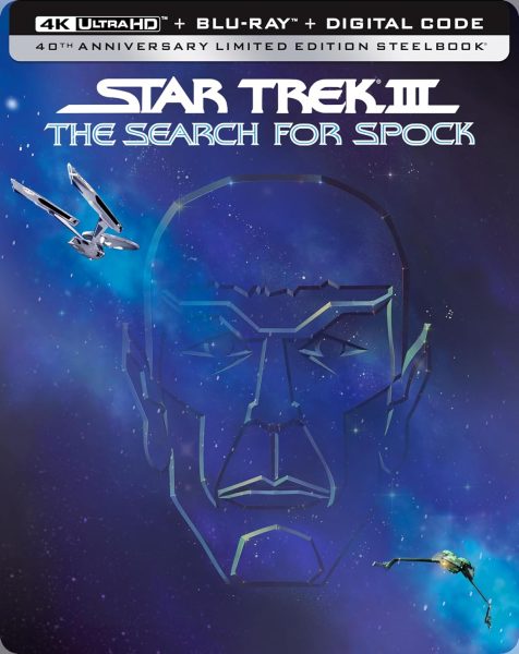Star Trek III: The Search for Spock (1984) 40th Anniversary SteelBook