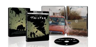 Twister (1996) 4k Blu-ray Limited Edition SteelBook open