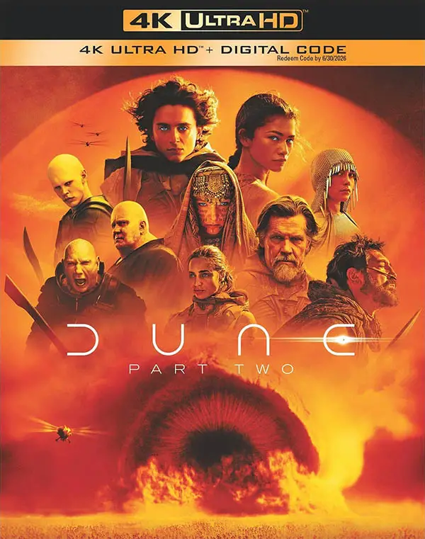 Dune: Part Two 4k UHD Blu-ray