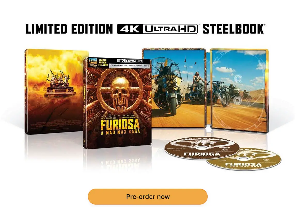 Furiosa- A Mad Max Saga - Limited Edition Steelbook