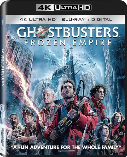 Ghostbusters Frozen Empire 4k Blu-ray new