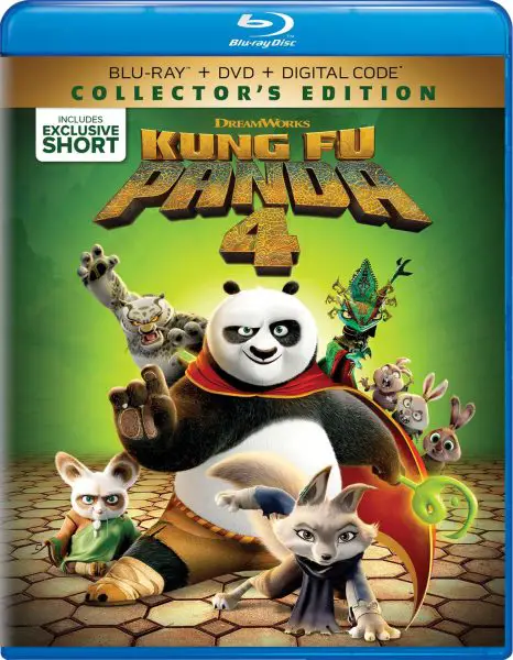 Kung Fu Panda 4 Blu-ray case