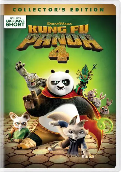 Kung Fu Panda 4 DVD case