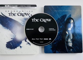 The Crow 4k Blu-ray open