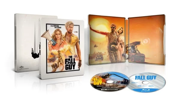 The Fall Guy 4k Blu-ray SteelBook open