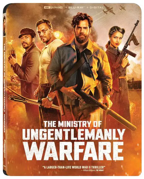 The Ministry of Ungentlemanly Warfare 4k Blu-ray