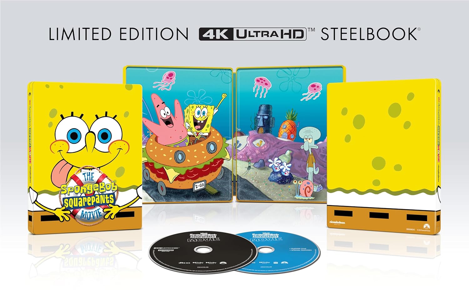 The SpongeBob SquarePants Movie 4k SteelBook 