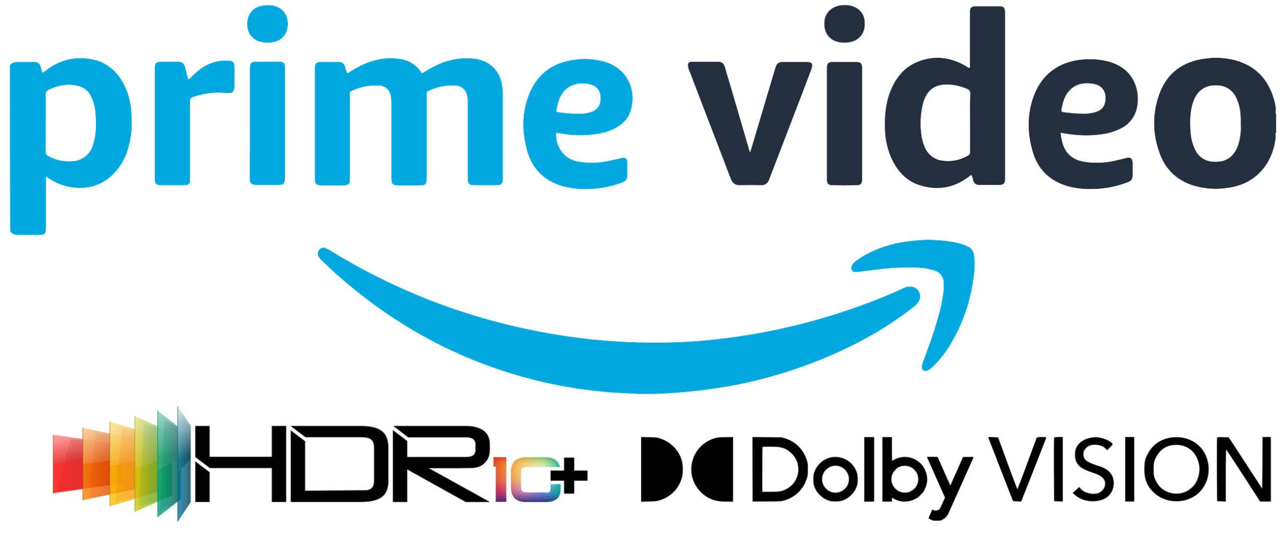 prime video dolby vision hdr 10 plus logos