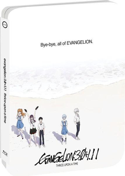 Evangelion- 3.0+1.11 Thrice Upon a Time Blu-ray SteelBook skew