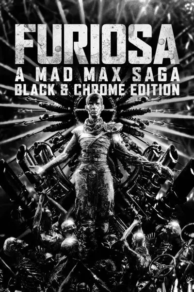 Furiosa- A Mad Max Saga Black and Chrome Edition med