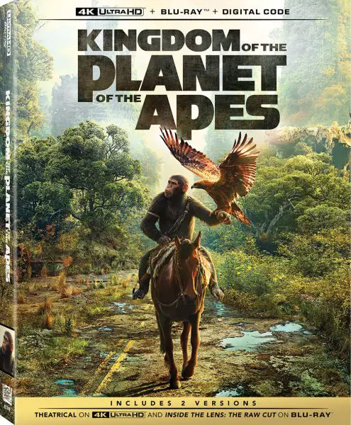 Kingdom of the Planet of the Apes 4k Blu-ray
