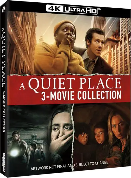A Quiet Place 3-Movie Collection 4k UHD skew