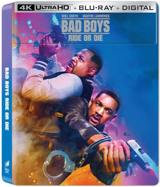 Bad Boys- Ride Or Die 4k Blu-ray SteelBook