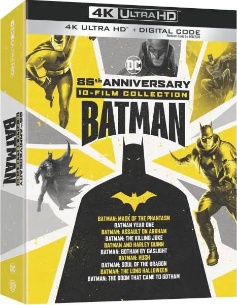 Batman 85th Anniversary Collection 4k UHD skew