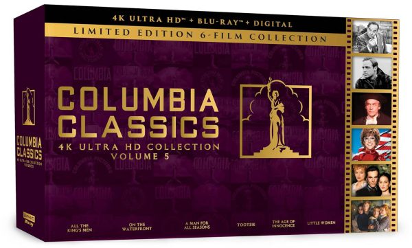 Columbia Classics Volume 5 4k UHD skew