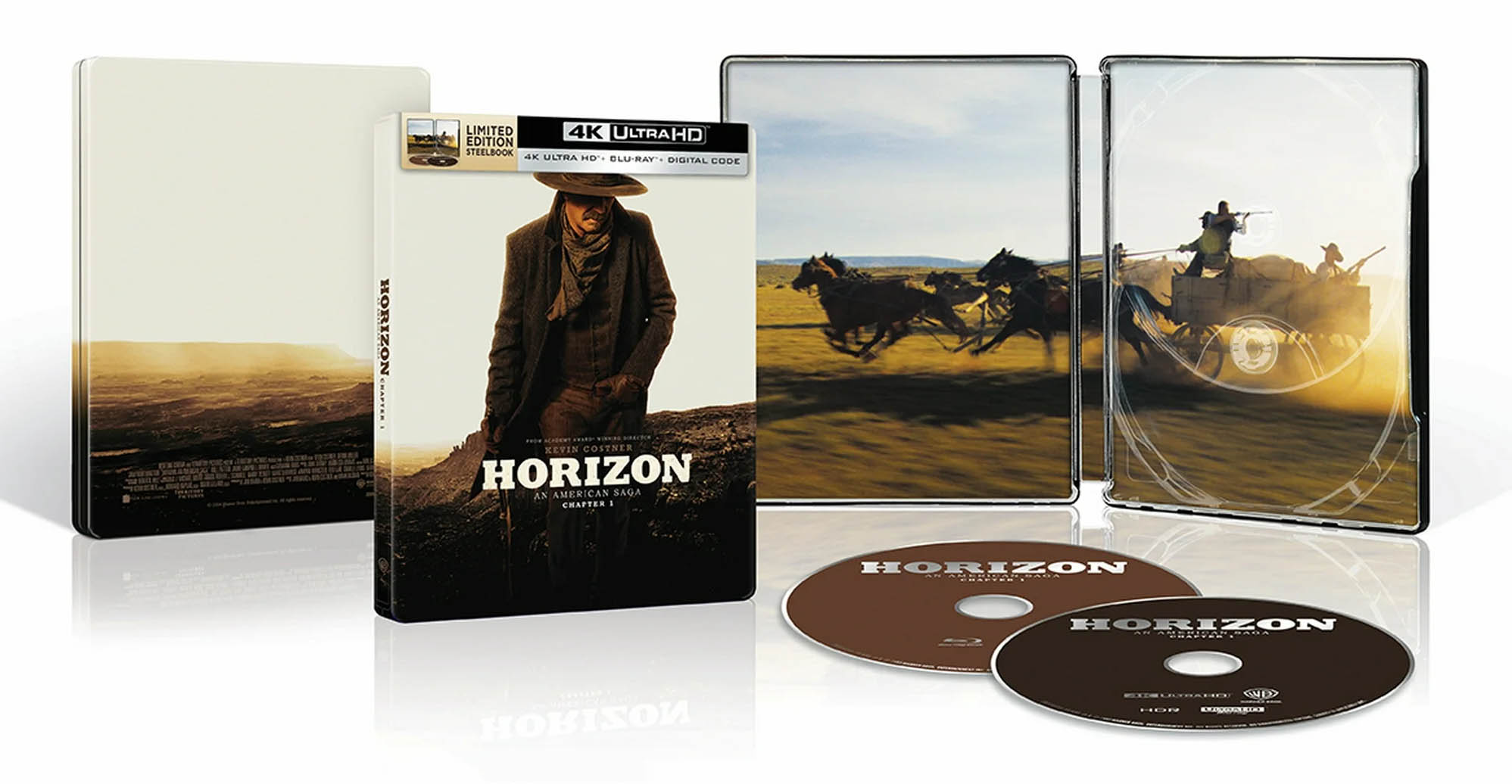 Horizon- An American Saga Chapter 1 4k SteelBoook Walmart Exclusive open