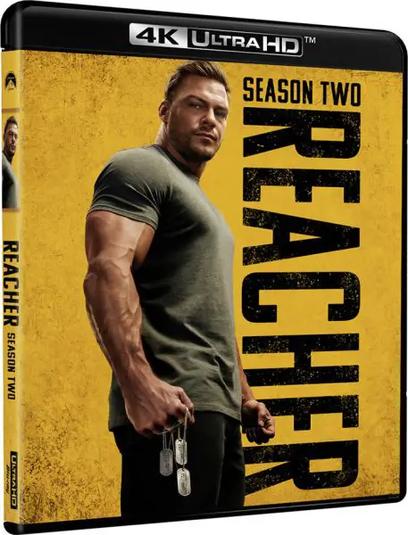 Reacher Season Two 4k Blu-ray