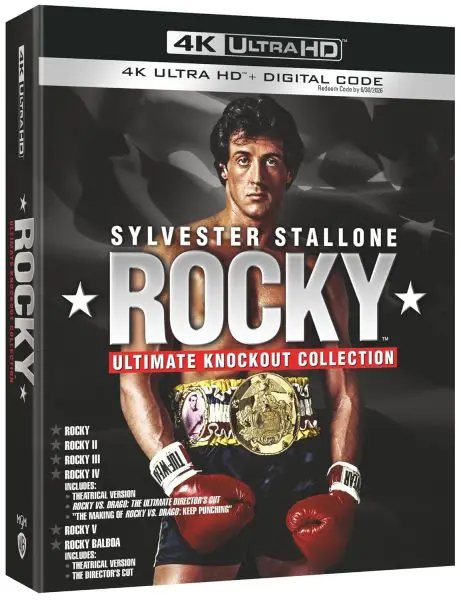 Rocky 6-Film Collection 4k Blu-ray