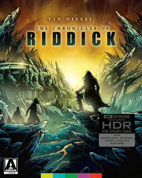 The Chronicles of Riddick 4k Blu-ray 3-Disc Limited Edition